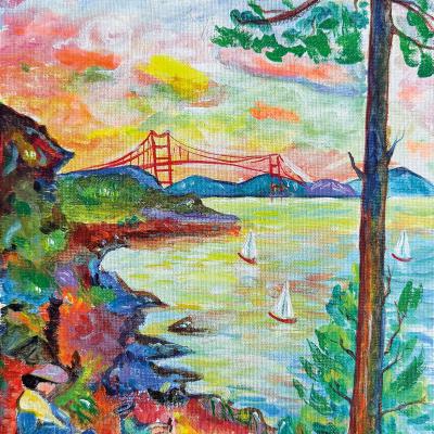 Evening Light Over the Golden Gate