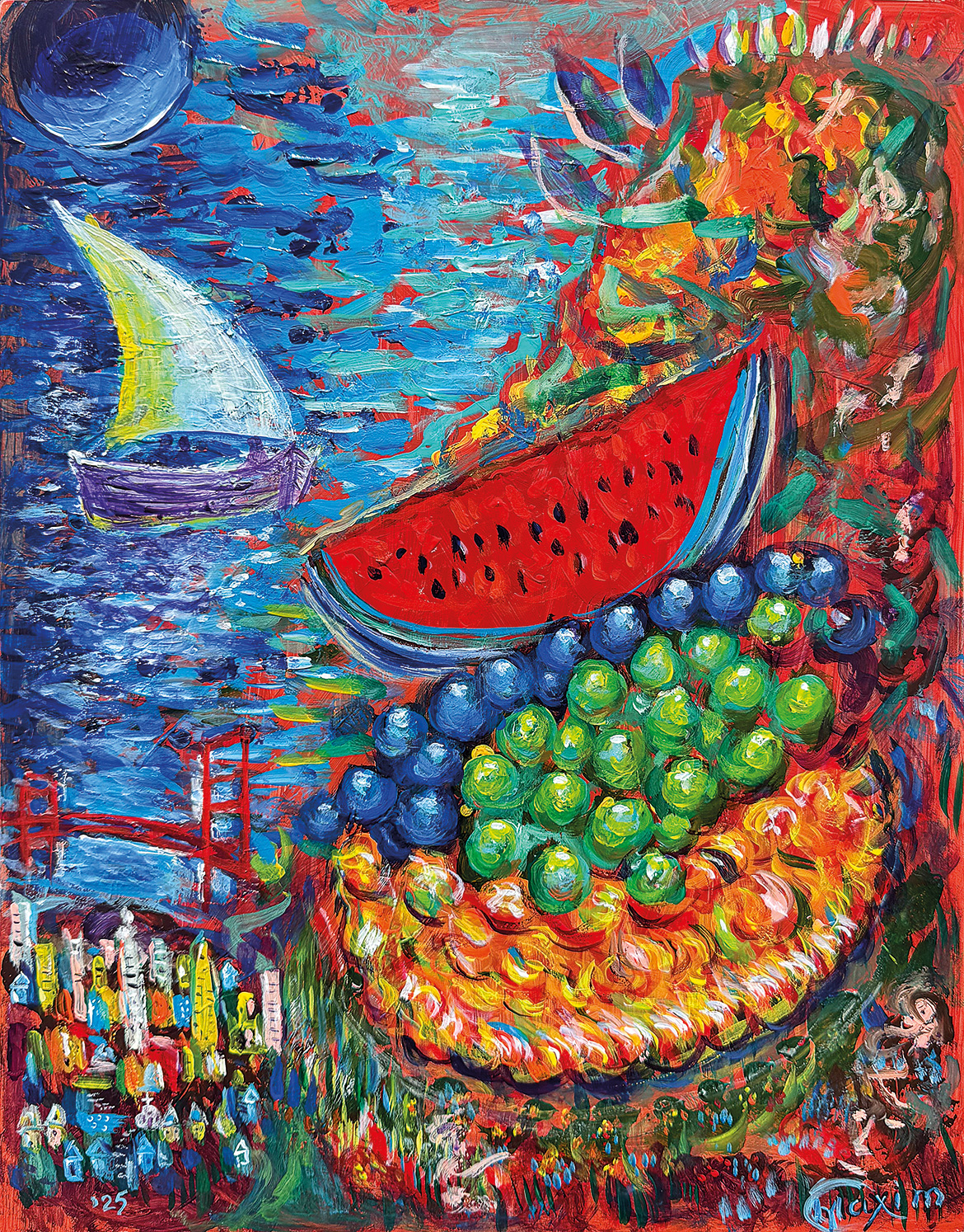 Moonlit Harvest, Napa Valley